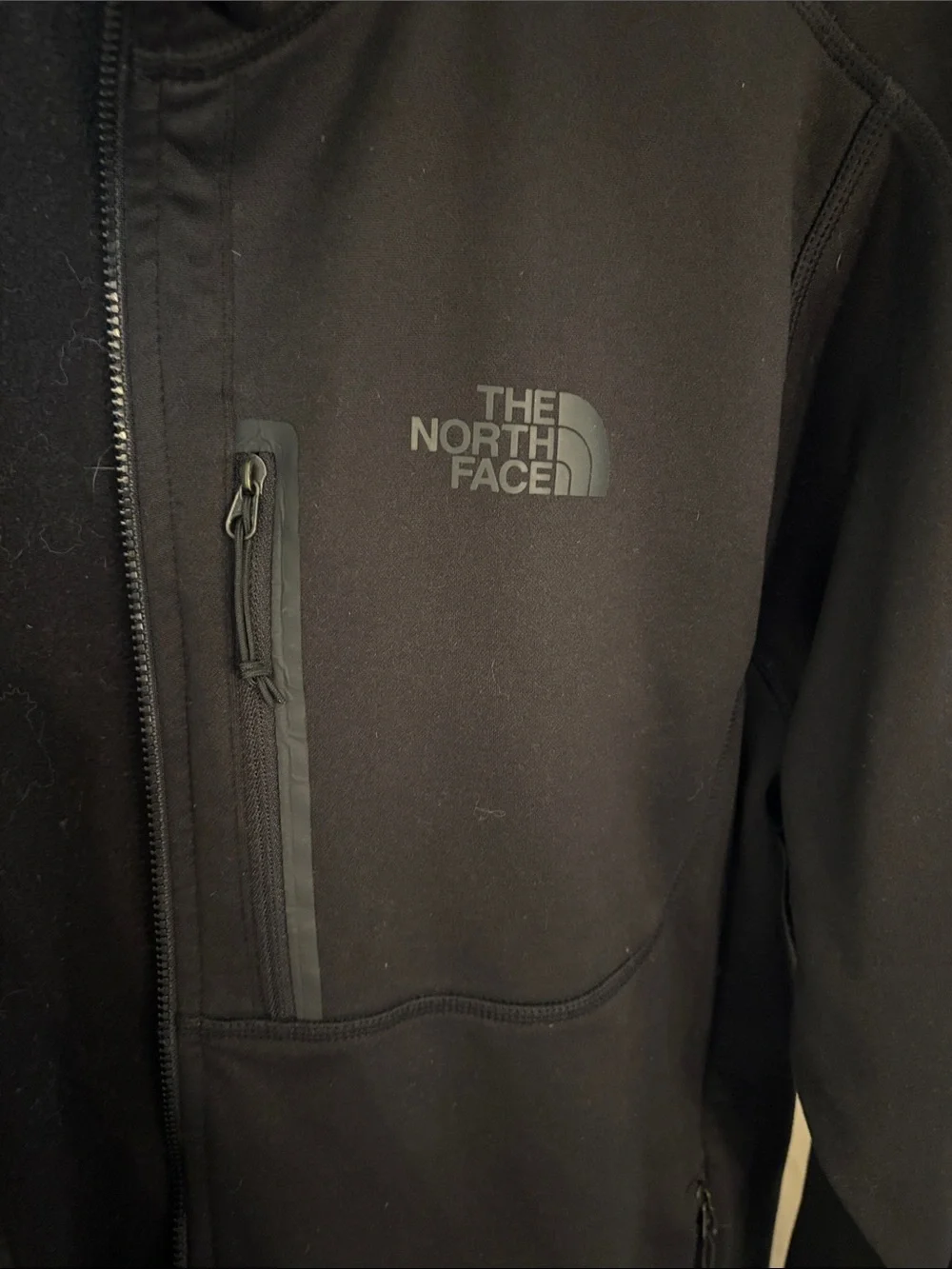 The North Face Black Lightweight Zip-Up Jacket
